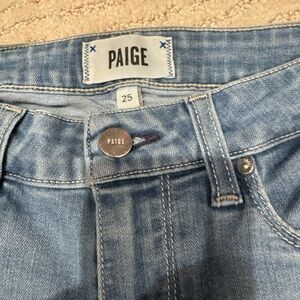 Paige Light Blue Denim Jeans